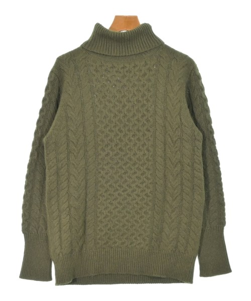 THE INOUE BROTHERS(ザイノウエブラザーズ)ニット・セーター カーキ サイズ:M/2200667387560
