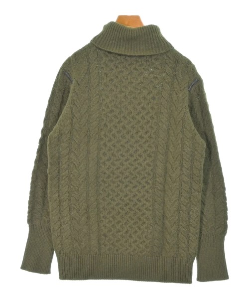 THE INOUE BROTHERS（ザイノウエブラザーズ）ニット・セーター カーキ サイズ:M メンズ/2200667387560