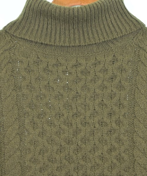 THE INOUE BROTHERS（ザイノウエブラザーズ）ニット・セーター カーキ サイズ:M メンズ/2200667387560