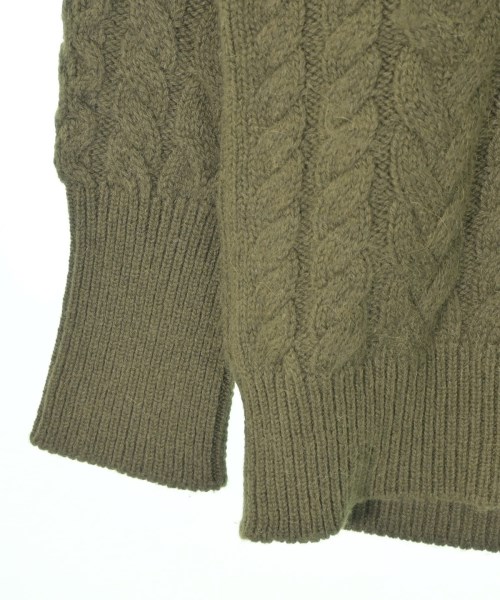 THE INOUE BROTHERS（ザイノウエブラザーズ）ニット・セーター カーキ サイズ:M メンズ/2200667387560