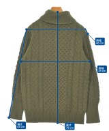 THE INOUE BROTHERS（ザイノウエブラザーズ）ニット・セーター カーキ サイズ:M メンズ/2200667387560