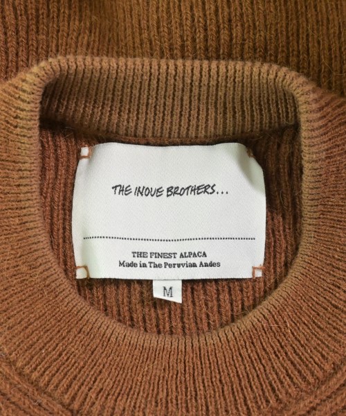 THE INOUE BROTHERS（ザイノウエブラザーズ）ニット・セーター 茶 サイズ:M レディース/2200669558012