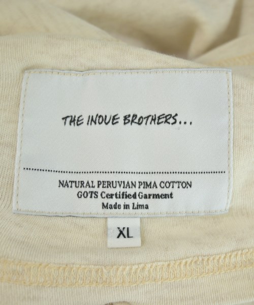 THE INOUE BROTHERS（ザイノウエブラザーズ）Tシャツ・カットソー ベージュ サイズ:XL メンズ/2200719386077