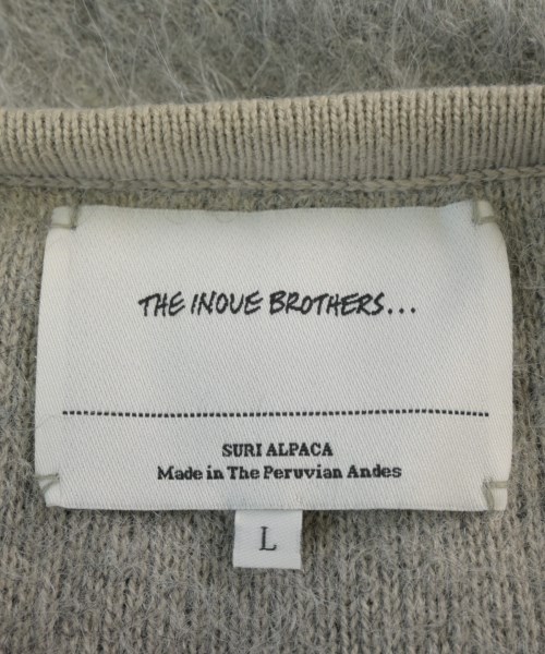 THE INOUE BROTHERS（ザイノウエブラザーズ）ニット・セーター グレー サイズ:L メンズ/2200726837012