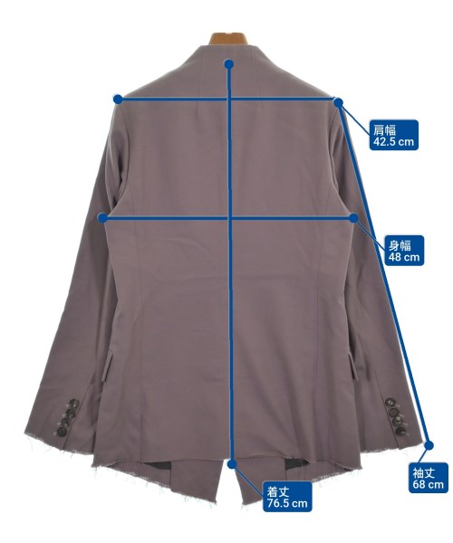 BED J.W. FORD（ベッドフォード）カジュアルジャケット 紫 サイズ:1(S位) メンズ/2200620340137