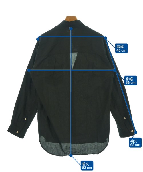 BED J.W. FORD（ベッドフォード）カジュアルシャツ 黒 サイズ:0(XS位) メンズ/2200615954035