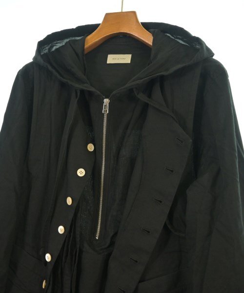 BED J.W. FORD（ベッドフォード）パーカー 黒 サイズ:0(XS位) メンズ/2200615954042