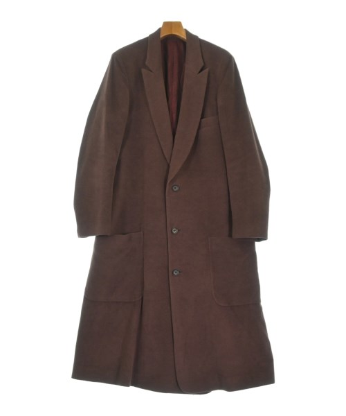 BED J.W. FORD(ベッドフォード)チェスターコート 茶 サイズ:0(XS位)/2200675481014