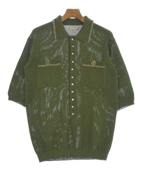 BED J.W. FORD(ベッドフォード)ニット・セーター 緑 サイズ:1(S位)/2200677017372