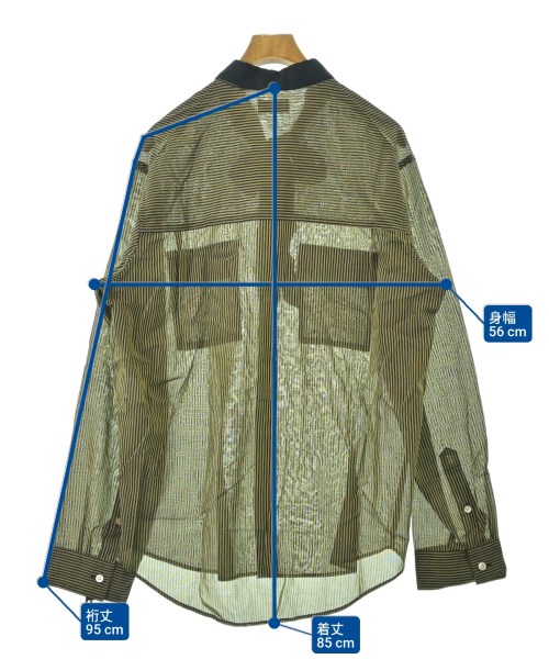 BED J.W. FORD（ベッドフォード）カジュアルシャツ 緑 サイズ:1(S位) メンズ/2200677017624