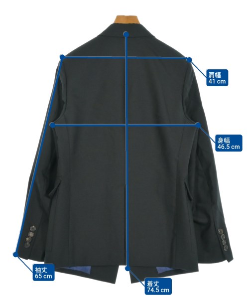 BED J.W. FORD（ベッドフォード）ジャケット 黒 サイズ:0(XS位) メンズ/2200654827017