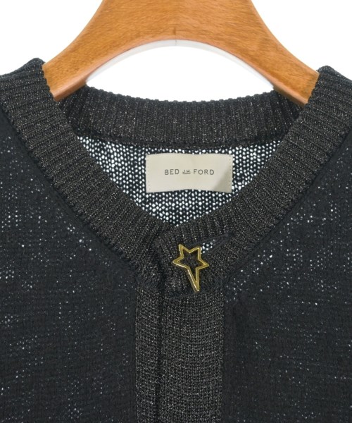 BED J.W. FORD（ベッドフォード）カーディガン 黒 サイズ:1(S位) メンズ/2200656088041