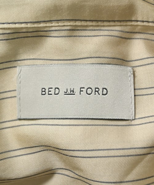 BED J.W. FORD（ベッドフォード）カジュアルシャツ ベージュ サイズ:1(S位) メンズ/2200656088065