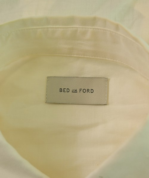 BED J.W. FORD（ベッドフォード）カジュアルシャツ 白 サイズ:0(XS位) メンズ/2200655908081