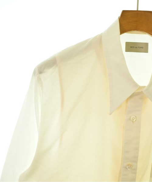 BED J.W. FORD（ベッドフォード）カジュアルシャツ 白 サイズ:0(XS位) メンズ/2200655908081