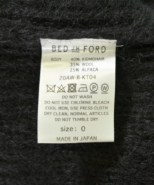 BED J.W. FORD（ベッドフォード）ニット・セーター 黒 サイズ:0(XS位) メンズ/2200710714152