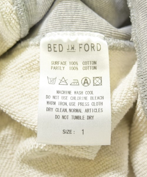 BED J.W. FORD（ベッドフォード）スウェット グレー サイズ:1(S位) メンズ/2200710714411