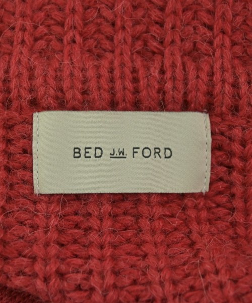 BED J.W. FORD（ベッドフォード）カーディガン 赤 サイズ:2(M位) メンズ/2200715086094
