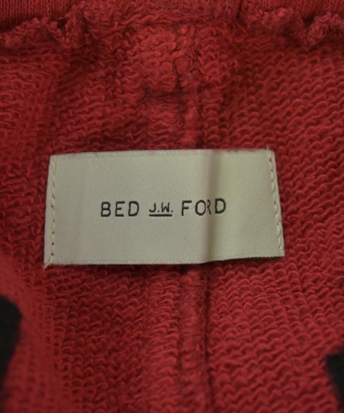 BED J.W. FORD（ベッドフォード）スウェットパンツ 赤 サイズ:1(S位) メンズ/2200715086964