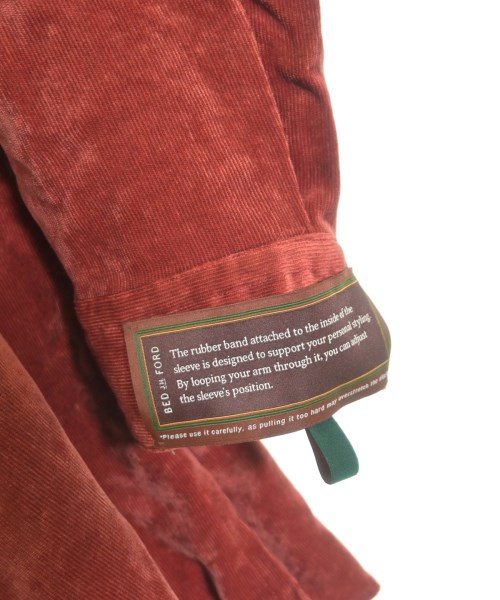 BED J.W. FORD（ベッドフォード）カジュアルシャツ 赤 サイズ:0(XS位) メンズ/2200647858028