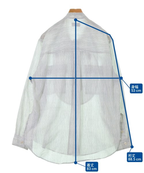 BED J.W. FORD（ベッドフォード）カジュアルシャツ 白 サイズ:1(S位) メンズ/2200650083035