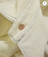 BED J.W. FORD（ベッドフォード）カバーオール 白 サイズ:3(L位) メンズ/2200669828023