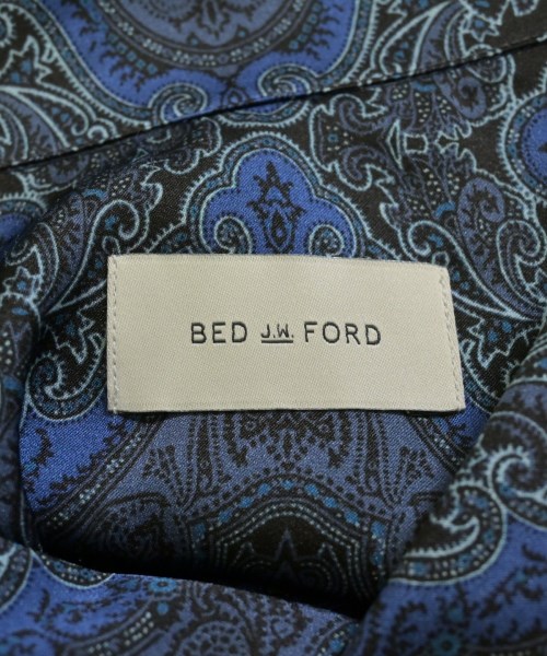 BED J.W. FORD（ベッドフォード）カジュアルシャツ 紺 サイズ:1(S位) メンズ/2200730840473