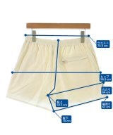 BED J.W. FORD（ベッドフォード）ショートパンツ 白 サイズ:0(XS位) メンズ/2200736461184