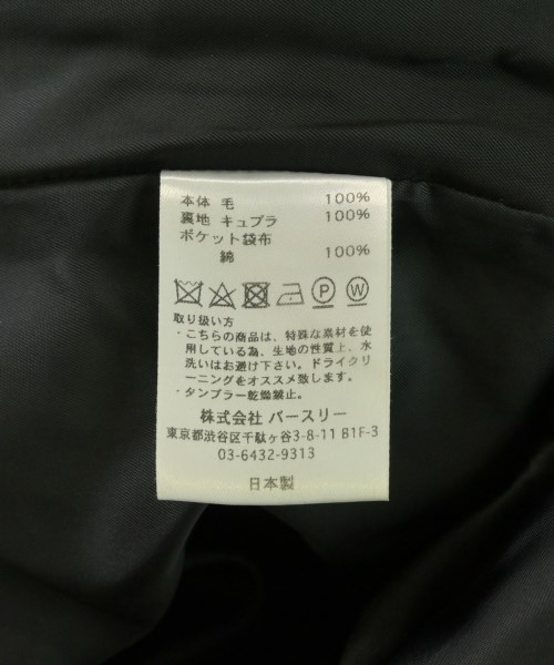 BED J.W. FORD（ベッドフォード）スラックス 黒 サイズ:1(S位) メンズ/2200720890013