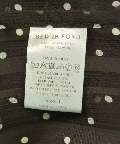 BED J.W. FORD（ベッドフォード）カジュアルシャツ 茶 サイズ:F メンズ/2200721470092