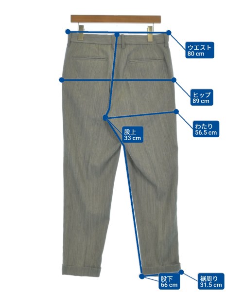 FREEMANS SPORTING CLUB（フリーマンズスポーティングクラブ）スラックス グレー サイズ:2(M位) メンズ/2200650210035