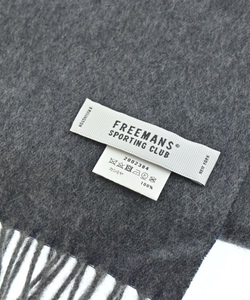 FREEMANS SPORTING CLUB（フリーマンズスポーティングクラブ）マフラー グレー サイズ:- メンズ/2200729591041