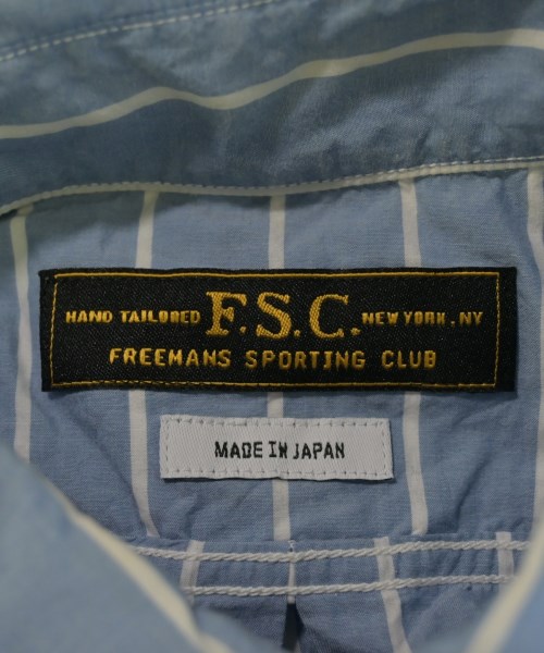 FREEMANS SPORTING CLUB（フリーマンズスポーティングクラブ）カジュアルシャツ 青 サイズ:S メンズ/2200723272014