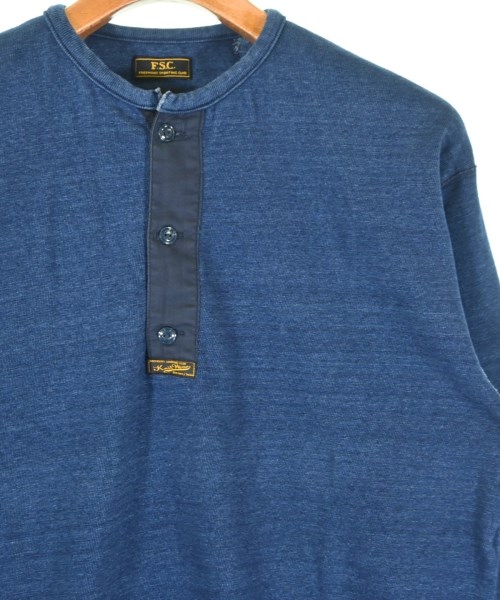 FREEMANS SPORTING CLUB（フリーマンズスポーティングクラブ）Tシャツ・カットソー 青 サイズ:2(M位) メンズ/2200683726046