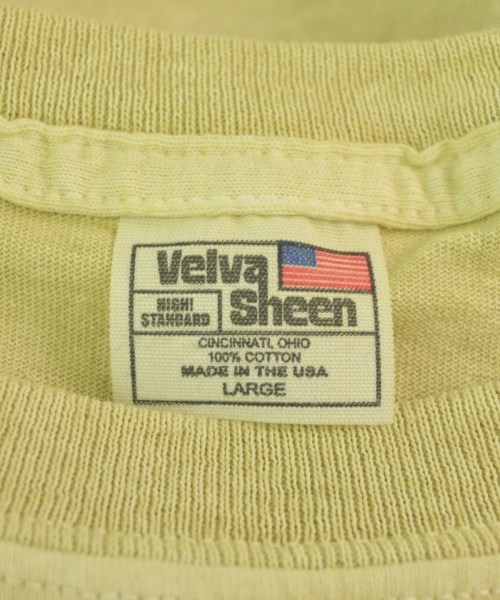 Velva Sheen（ベルバシーン）Tシャツ・カットソー 黄 サイズ:L メンズ/2200598594686