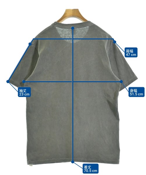 Velva Sheen（ベルバシーン）Tシャツ・カットソー グレー サイズ:L メンズ/2200673553065