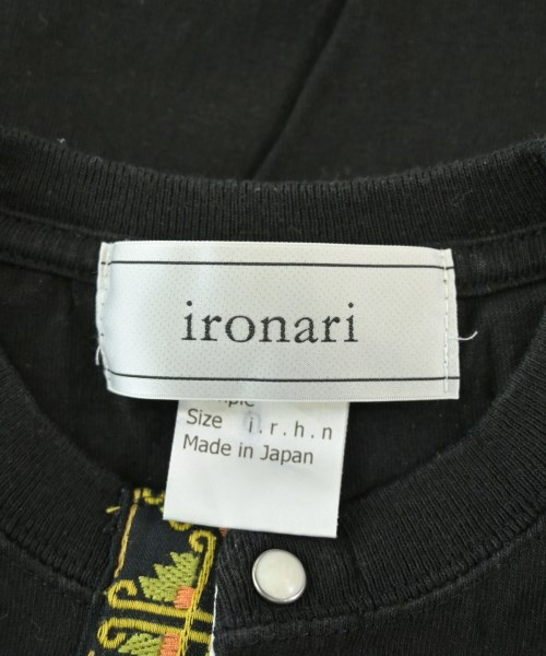 ironari（イロナリ）Tシャツ・カットソー 黒 サイズ:-(M位) レディース/2200670599127