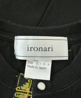 ironari（イロナリ）Tシャツ・カットソー 黒 サイズ:-(M位) レディース/2200670599127
