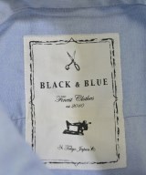 BLACK&BLUE（ブラックアンドブルー）カジュアルシャツ 青 サイズ:2(M位) メンズ/2200627521492