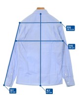 BLACK&BLUE（ブラックアンドブルー）カジュアルシャツ 青 サイズ:2(M位) メンズ/2200627521492