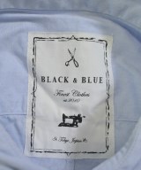 BLACK&BLUE（ブラックアンドブルー）カジュアルシャツ 青 サイズ:2(M位) メンズ/2200627521515