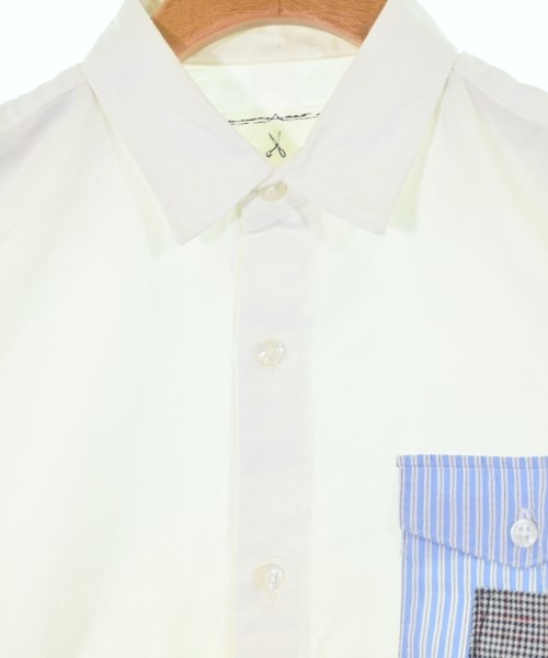 BLACK&BLUE（ブラックアンドブルー）カジュアルシャツ 白 サイズ:1(S位) メンズ/2200627521522