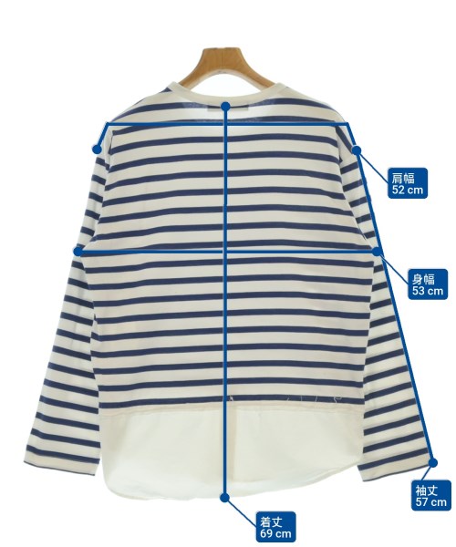 BLACK&BLUE（ブラックアンドブルー）Tシャツ・カットソー 白 サイズ:3(L位) メンズ/2200647454046