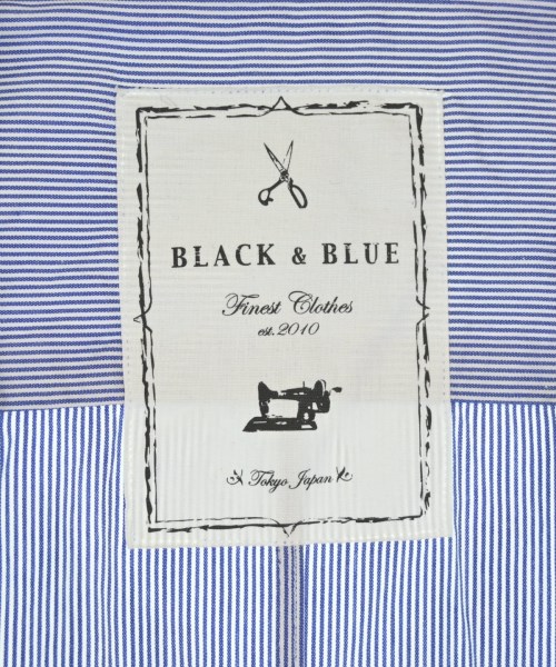 BLACK&BLUE（ブラックアンドブルー）カジュアルシャツ 紺 サイズ:4(XL位) メンズ/2200720456103