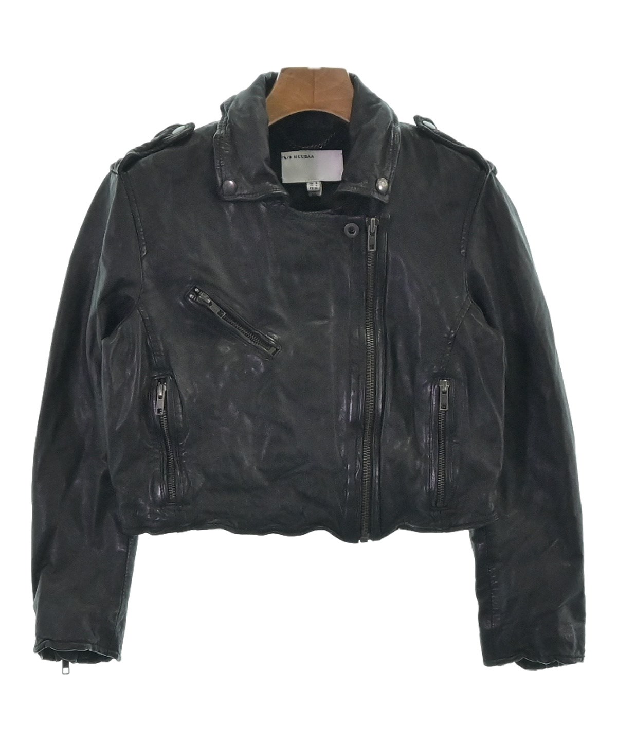 MUUBAA ムーバー ブラックレザーライダースジャケット XL XXL 【公式通販】
