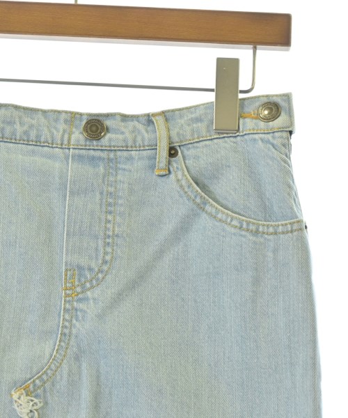 YASUTOSHI EZUMI（ヤストシエズミ）ひざ丈スカート 青 サイズ:M レディース/2200594576495