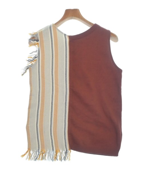 YASUTOSHI EZUMI（ヤストシエズミ）ベスト 茶 サイズ:M メンズ/2200658519048