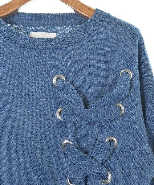 YASUTOSHI EZUMI（ヤストシエズミ）ニット・セーター 青 サイズ:M レディース/2200645270037