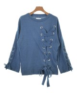 YASUTOSHI EZUMI（ヤストシエズミ）ニット・セーター 青 サイズ:M レディース/2200645270037