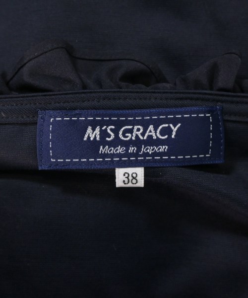 M'S GRACY（エムズグレイシー）ブラウス 紺 サイズ:38(M位) レディース/2200670101177